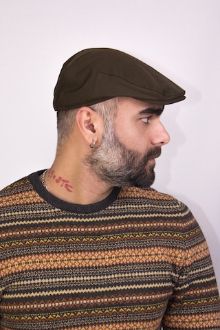 Bay Şapkacı Erkek Kasket Şapkası-7813-haki Çok Renkli