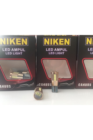 T10 Led-Park Ampul Ledi-Plaka Ampul Ledi Canbus Ultra Beyaz