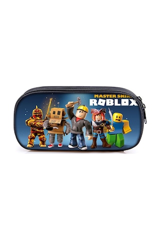 Roblox Erkek Çocuk Kalem Kutuları, Çocuklar İçin Okul Malzemeleri, Tasarımlı Oval Kalem Kutuları, Oyuncular, Erkek, Kız, Gençler İçin Hediyeler, Okul Malzemeleri Th