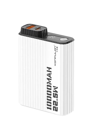 Konfulon A40q 10.000 Mah Pd 20w Mini Powerbank - Siyah-beyaz Çok Renkli