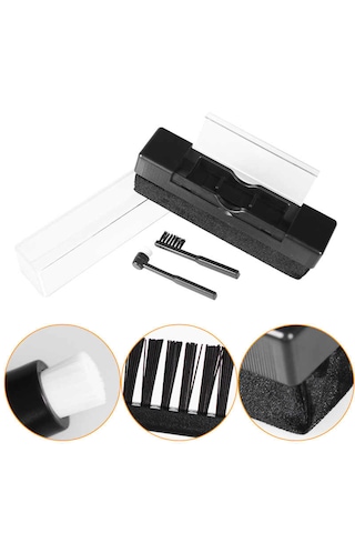 Opula Plak Temizleme ve Bakım Seti +Sprey+Antistatik Kadife Fırça