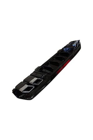 Honda Cıvıc Fc5 2016-2020 Dıfüzör Kare Egzoz Pıano Black N11.35386