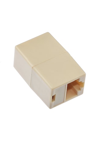 Tek-iş Rj45 Ara Bağlantı Buatı Network Cat5 Cat6 Kablosu Uzatma Aparatı Standart