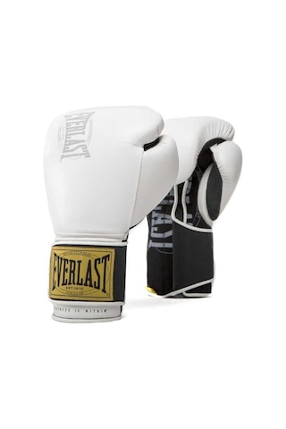 Everlast 1910 Classic Training Gloves White 14oz Boks Eldiveni 721371-70-3 Çok Renkli