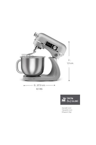 Karaca Maestro Artisan 6 Lt Ultra Sessiz Stand Mikser