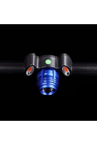 Soulader Mtb Bisiklet Ön Farı Usb Şarjlı, Güçlü Işık, Su Geçirmez, Gece Güvenliği Sağlayan, Kompakt Ve Dayanıklı Bisiklet Lambası, Kolay Kurulum, 9x7.5 Cm Boyutlarında Pratik Tasarım Siyah