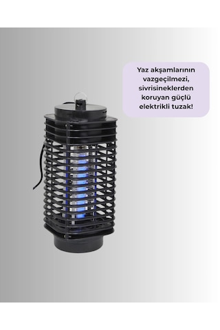 Kargo Çevre Dostu Elektrikli Sivrisinek Öldürücü Lamba 50m² Etki Alanı Yeni Nesil Najmaddin