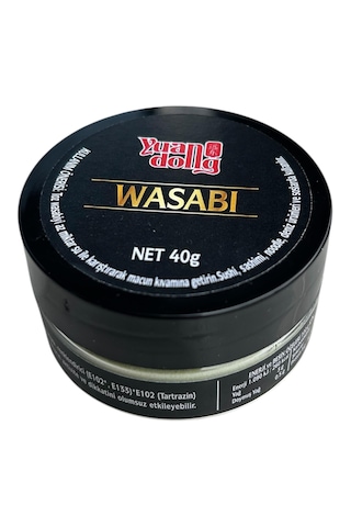 Yuandong Toz Wasabi 40 Gr Japon Usulü Acı Wasabi Tozu Sushi, Sashimi Ve Soslar İçin Yoğun Aromalı