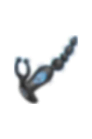 Red Fox Telefon Kontrollü Anal Vibratör Ve Penis Halkası Siyah