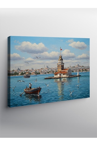 Kanvas Tablo Kız Kulesi Manzarası