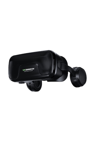 Kulaklık Versiyonu 3d Sanal Gerçeklik Vr Gözlükleri Siyah