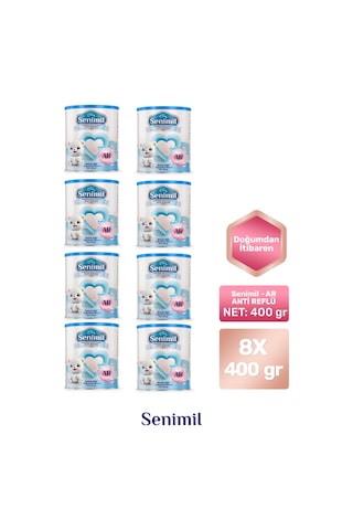 Senimil-Ar Bebek Sütü 400 Gr 8 Li Avantaj Paketi