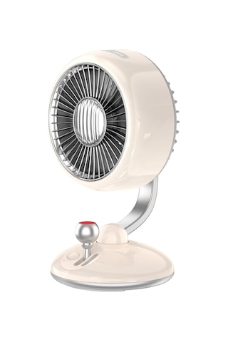 Go Des Gd-hs65 Otomatik Salınımlı Gece Lambalı Soğutucu Masa Fanı Bej