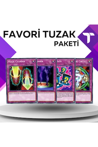 Yu-gi-oh Anime Favori Tuzak Paketi