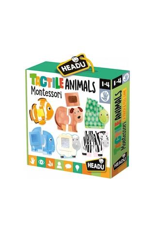Headu Tactile Animals Montessori
