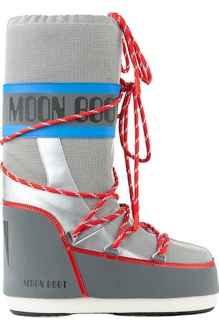 Hf04 Silver Blue Red Bot Kadın 80d1403030-hf04 Moon Boot Icon Space Racing Silver/blue/red Çok Renkli