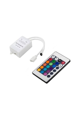 İç Mekan Rgb Letler İçin Uzaktan Kumanda 5 Mt Şerit Led