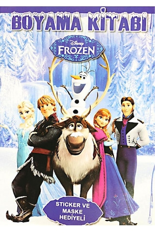 Frozen ( Elsa Anna ) Unicorn Lol 3 Adet Boyama Kitabı