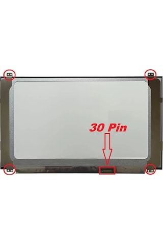 30pin Non-touch Fhd - Msı Ge40 2pc Dragon Eyes Uyumlu Notebook Ekran, Panel