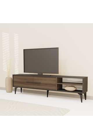 Lagomood Sydney Tv Ünitesi Antrasit Ceviz