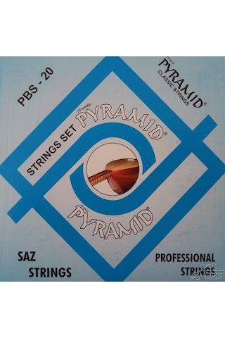 Pyramıd 0.20 Numara Profesyonel Uzun Saplı Saz Teli Seti