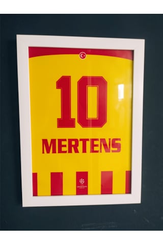 21x30 Cm Dries Mertens Forma Tasarımlı Poster Tablo Cam Çerçeveli
