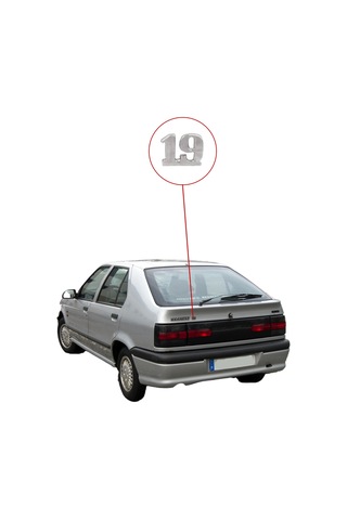 Renault 19 Europa Monogram Yazısı 7700871685