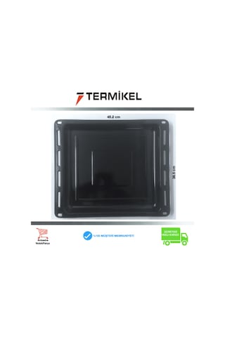 Termikel Uyumlu Ankastre Fırın Emaye Tepsi - 392696329