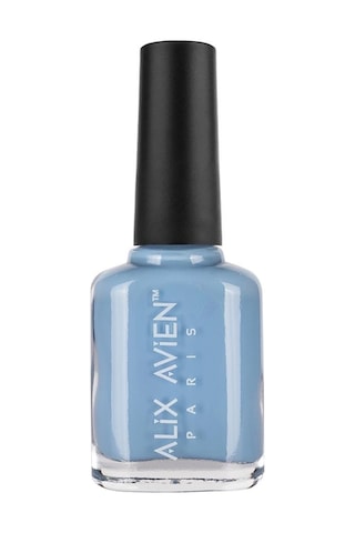 Alix Avien Açık Mavi 63 Yüksek Pigmentli Uzun Süreli Kalıcılık Hızlı Kuruma Nail Lacquer 63