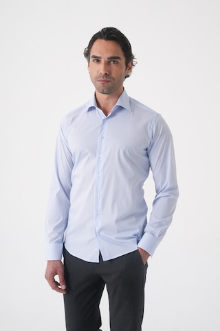 Bisse Açık Mavi Uzun Kol Klasik D Yaka Cepsiz Erkek Gömlek Gmkls250045 D33 Açik Mavi