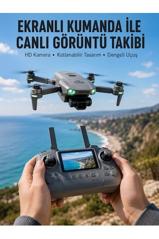 Zenvia Akıllı Sensörlü Drone Canlı Görüntü Aktarımlı Znv2026 Belirtilmemiş