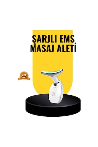 Kablosuz Şarjlı Yüz Masaj Cilt Yenileyici Nem Dengeleyici