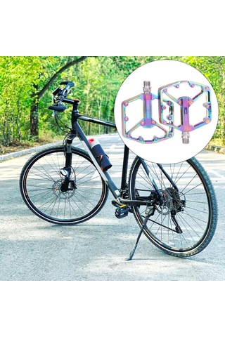 Dolıty 1 Çift Alüminyum Alaşımlı Bisiklet Pedalları Renkli