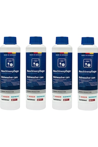 Bulaşık Makineleri İçin Yağ-Kireç Temizleyici 4'Lü Eko Paket