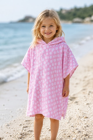 Müslin Çocuk Ve Bebek Panço Unisex Model - Bebek & Çocuk Plaj Ve Banyo Panço Pembe - 894775109 0-3 Yaş