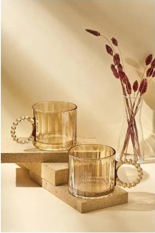 Perotti 15863 Ringo Line 2'li Kupa 325 Ml Amber