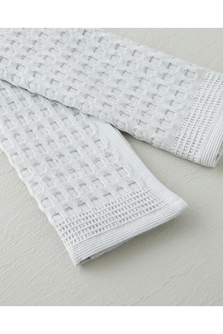 English Home Natural Plaid Pamuk Kurulama Bezi 30x50 Cm Antrasit