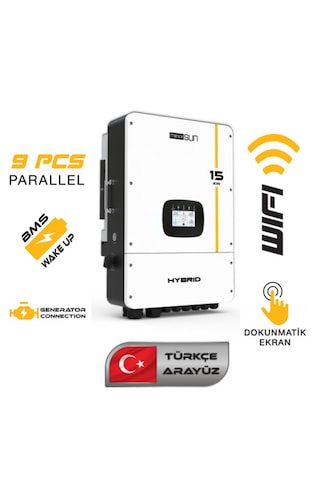 Mexxsun 15 Kw Hibrit Trifaze On-grid İnverter 48v-lv