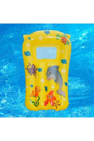 Ganzhoushop Tahtası Suntek Şişme Sörf Su Sporları Çocuklar İçin Sarı