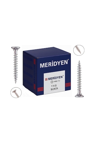 Meridyen Sunta Vidası 5.0 90 Mm 200 Lü Paket Diğer Meridyen Sunta Vidası 5.0 90 Mm 200 Lü Paket Diğer