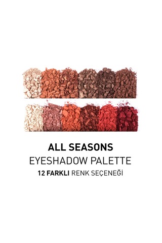Alix Avien 12'li Far Paleti Eyeshadow Palette 999 All Seasons 15,6 G