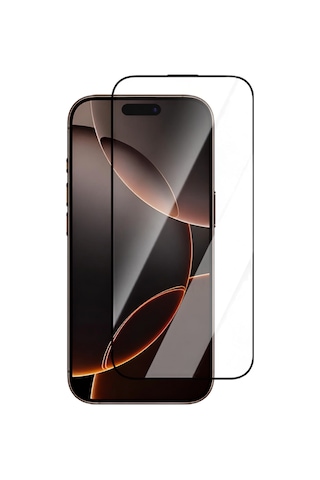 Nettech Apple İphone 15 Pro Max Uyumlu Ar Optix Full Cam Koruyucu - Siyah