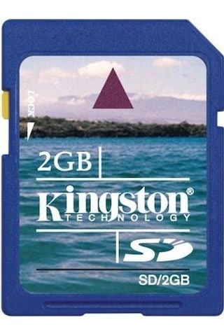 Kingston 2 GB Secure Digital SD/2GB Hafıza Kartı