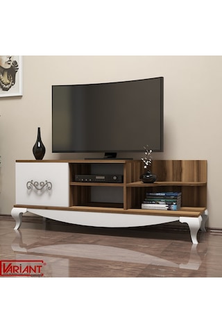 Variant Variant Sultan Tv Sehpasi Tv Ünitesi (Ceviz-Beyaz)