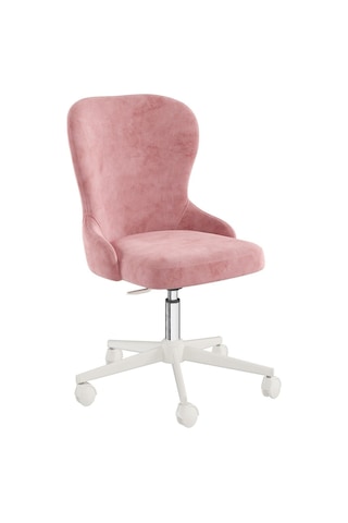 Meltem Kids New Classy Genç Odası Amortisörlü Tekerlekli Çalışma Sandalyesi (beyaz-pembe (3010))