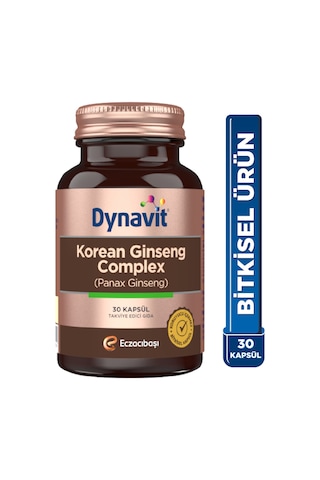 Dynavit Korean Ginseng Complex 30 Kapsül