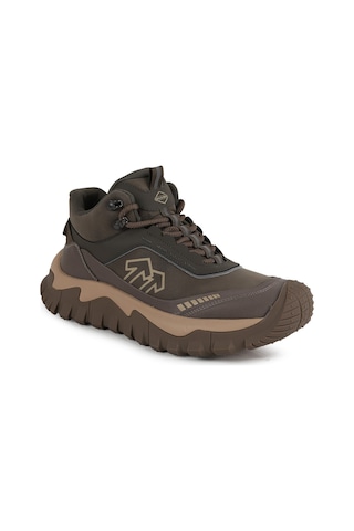 Guja Erkek Spor Ayakkabı 513 Haki Outdoor Trekking Tarzı Kalın Taban Rahat Günlük Sneaker Bot