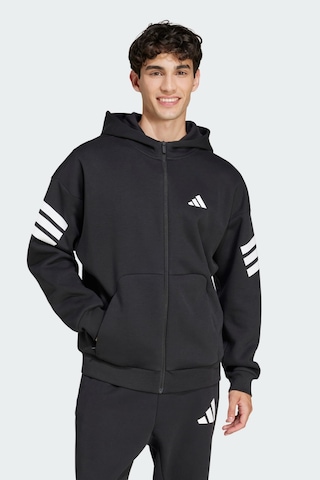 Adidas M Fı 3s Fz Erkek Siyah Eşofman Üstü Jd4827 Siyah