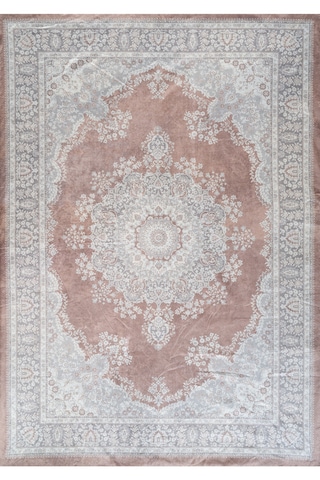 Modern Desenlerde Kadife Dokulu Lastikli Süngerli Kaymaz Yıkanabi Gri