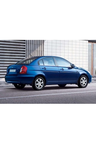 Hyundai Accent Era Krom Cam Çıtası Tk 2006 Üzeri 4Prç Paslanmaz Ç N11.4152
